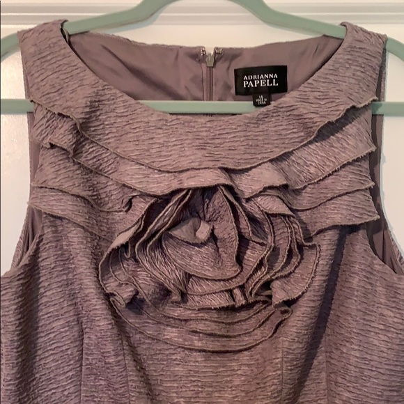 Adrianna Papell Dresses & Skirts - Adrianna Papell Grey cocktail dress